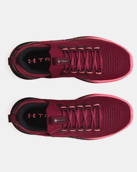 Men's UA Flow Dynamic Training Shoes, Red, pdpMainDesktop image number 2
